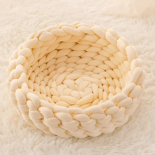 Soft Pet Bed  Happy Pet3 Pale Yellow 55cm(1.30kg) 