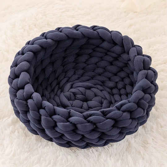 Soft Pet Bed  Happy Pet3 Navy Blue 40cm(0.8kg) 