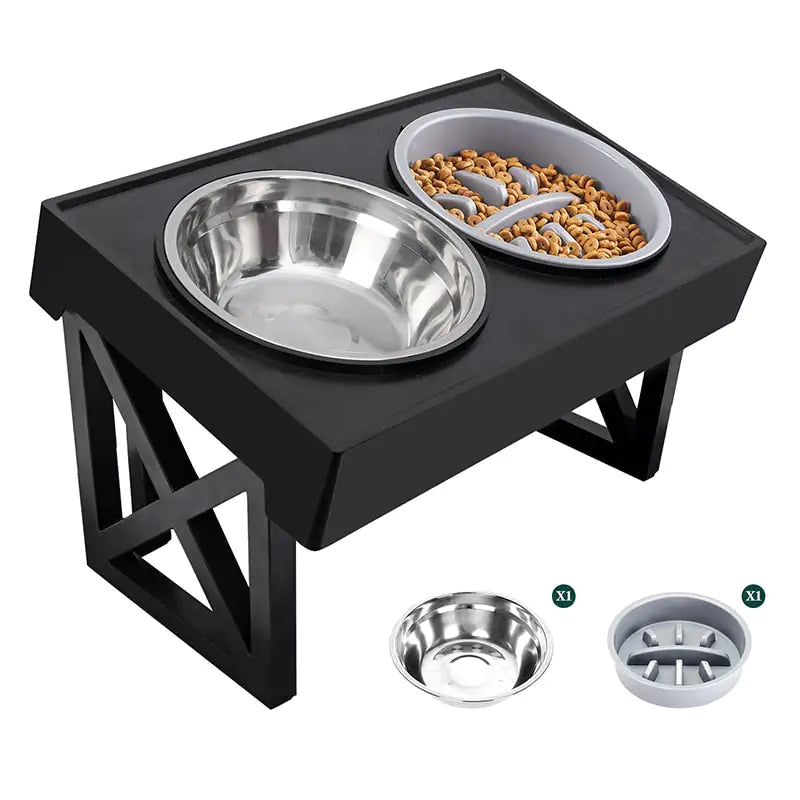 Mess-Free Dog Bowl  Poochie Moochie B-2 Bowls  