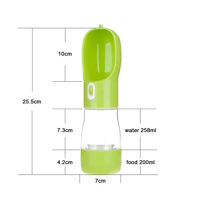 Multifunction Pet Bottle  Happy Pet3 Green1  