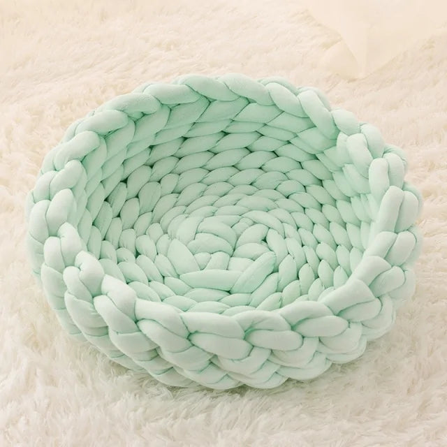 Soft Pet Bed  Happy Pet3 Mint Green 50cm(1.2kg) 