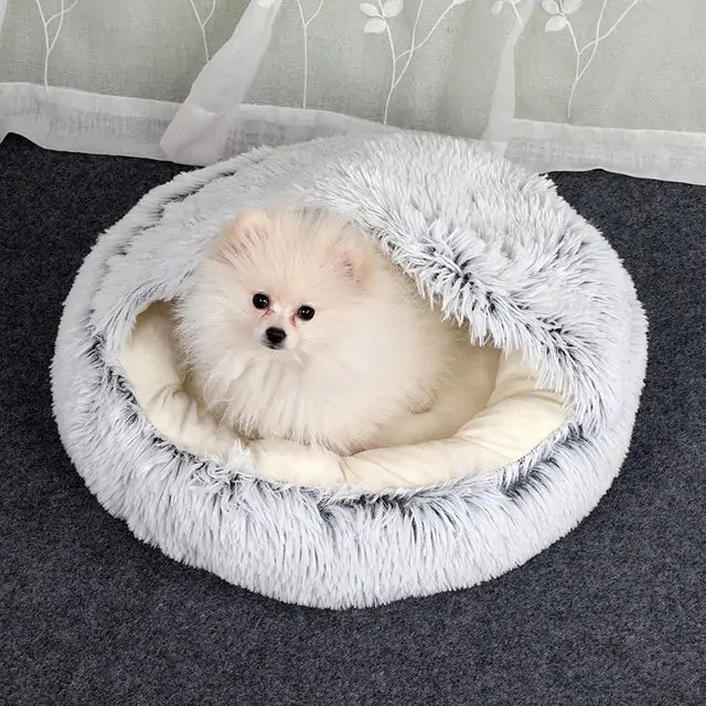 2-in1 Pet Bed  Happy Pet3 Gray 40cm 