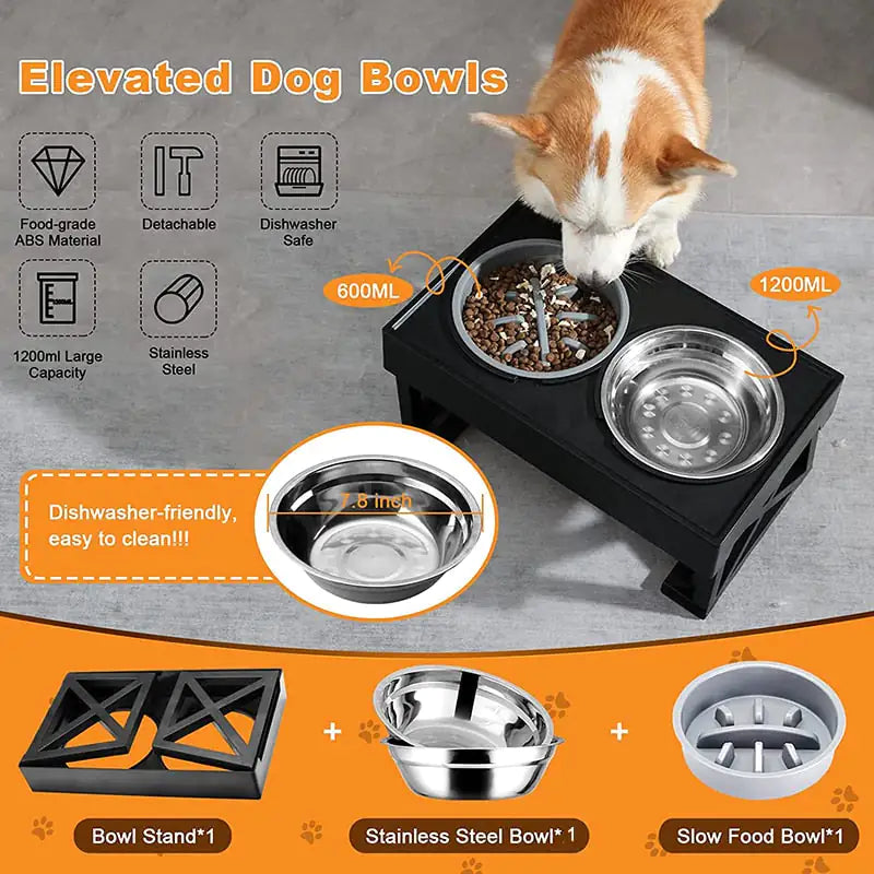 Mess-Free Dog Bowl  Poochie Moochie   