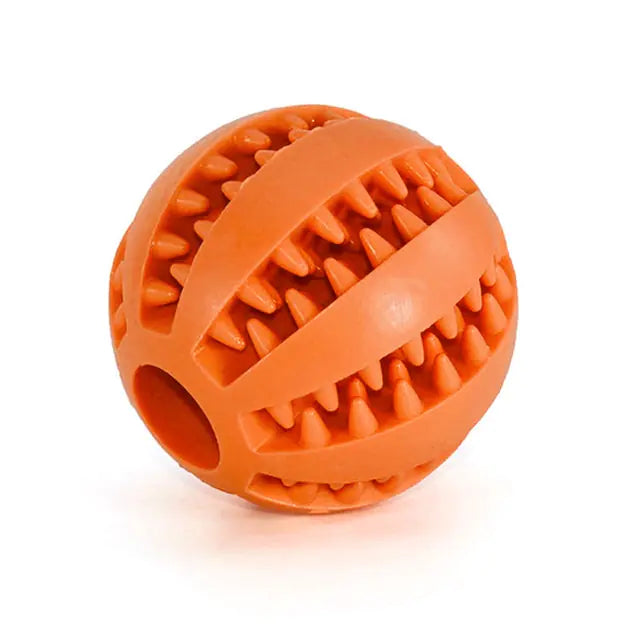 Rubber Balls Chewing Pet Toys  Happy Pet3 Orange M-6cm 