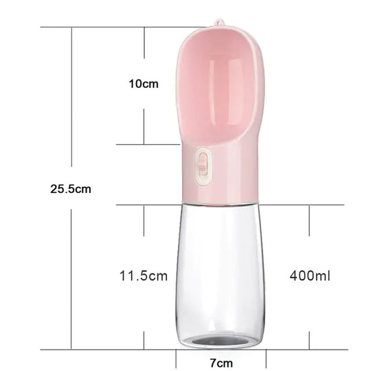 Multifunction Pet Bottle  Happy Pet3 Pink2  