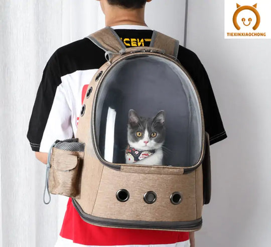 Cat Carrier Backpack Space Capsule  Happy Pet3   