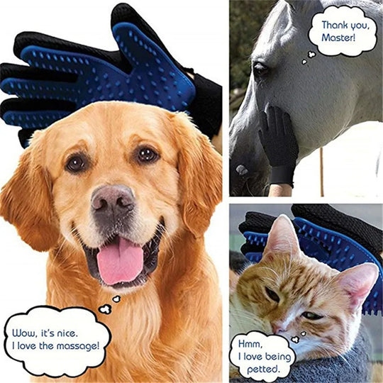 Pet Grooming Gloves  Happy Pet3   