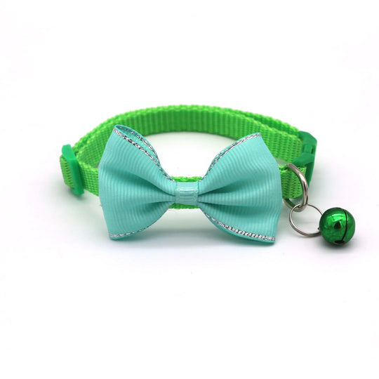 Bow and Bell Pet Collar  Happy Pet3   