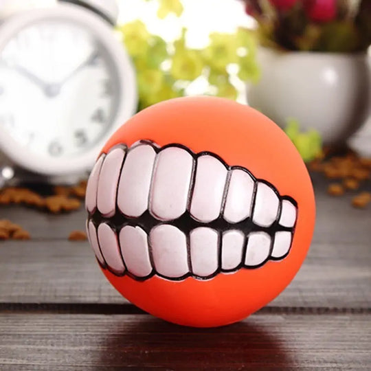 Pet Ball Teeth Silicon Chew Toys for Large Breeds  Happy Pet3   