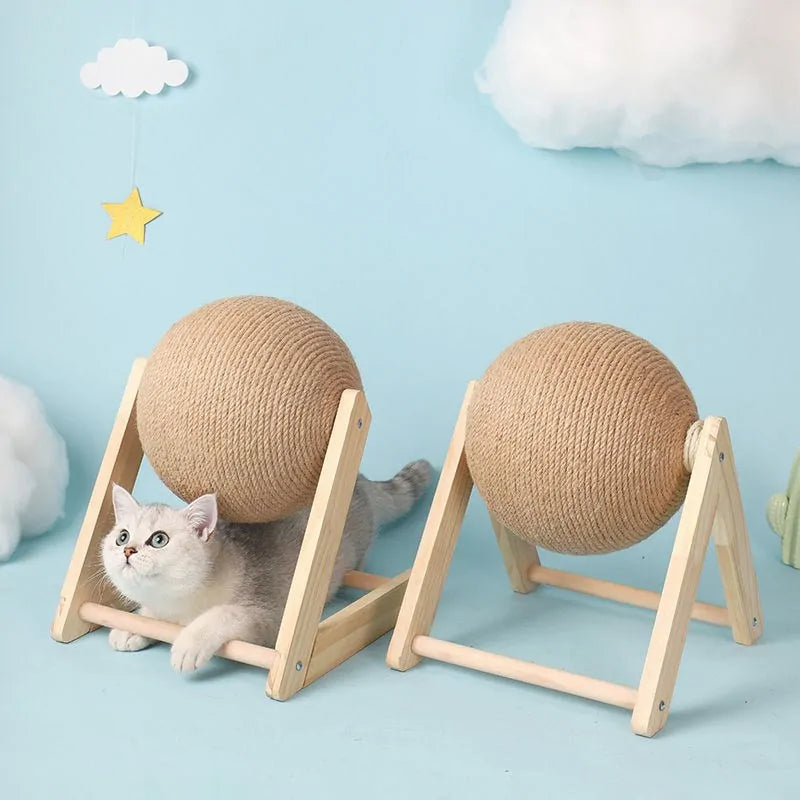 Cat Scratching Ball  Happy Pet3   