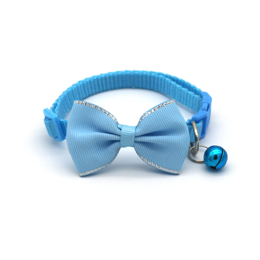 Bow and Bell Pet Collar  Happy Pet3   