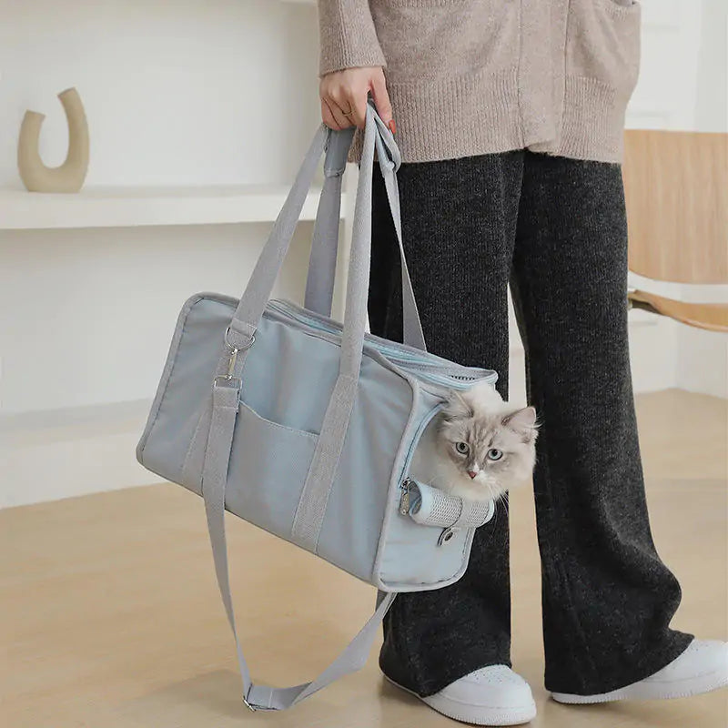 Canvas Pet Carrier Bag  Happy Pet3   