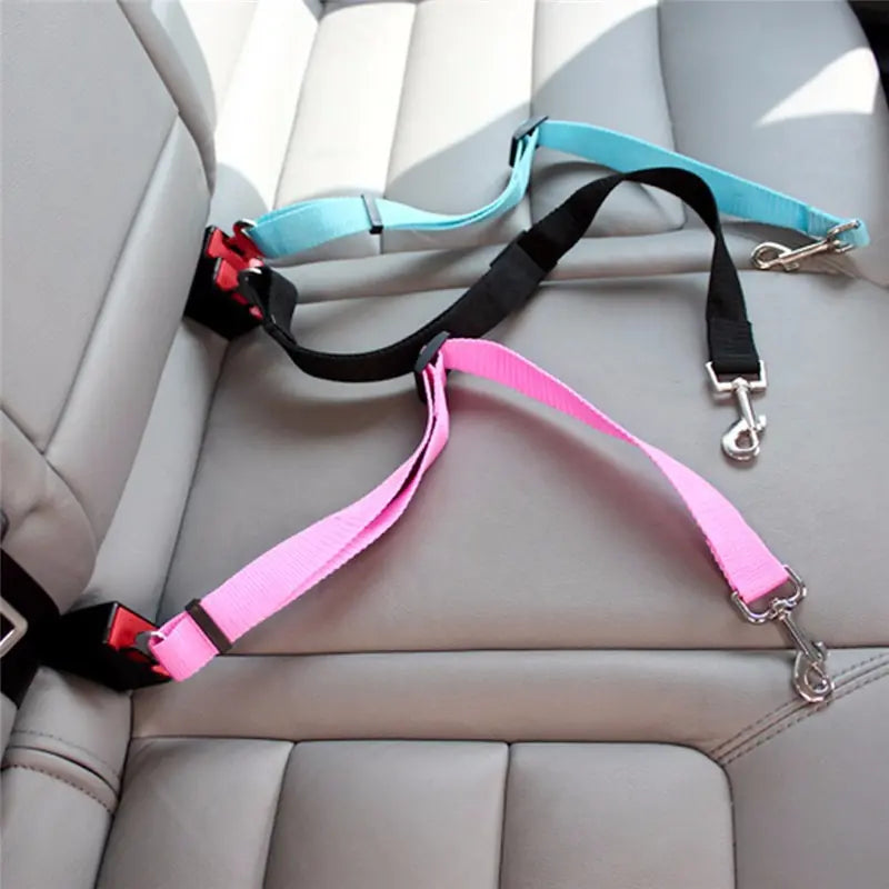 Adjustable Leash Dog Seat Belt  Happy Pet3   