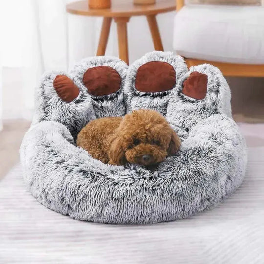 Pet Bear Paw Shape House Bed  Happy Pet3   