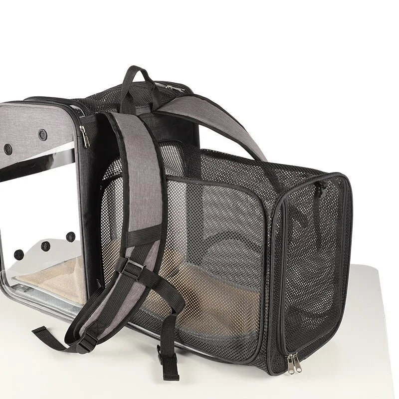 Pet Expandable Backpack  Happy Pet3   