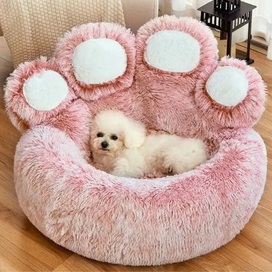 Pet Bear Paw Shape House Bed  Happy Pet3   