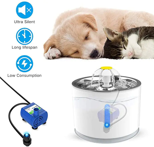 Pet Drinking Electric Dispenser Bowls  Happy Pet3   